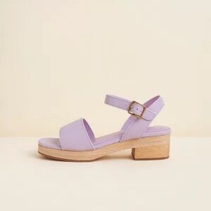 Charlotte Stone | NEW Allie Clog Sandal in Lilac 9